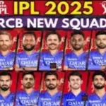 RCB : RCB Squad 2025 (Full Squad)